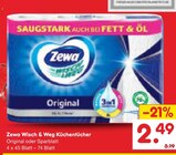 Wisch & Weg Küchentücher Original im Angebot bei Netto Marken-Discount in Dresden Wisch & Weg Küchentücher Original Angebote von Zewa bei Netto Marken-Discount Dresden für 2,49 €