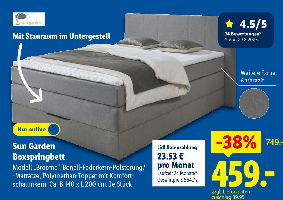 Boxspringbett