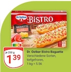 Bistro Baguette Angebote von Dr. Oetker bei GLOBUS Saarbrücken für 1,39 €