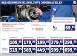 BREMSENWECHSEL INKLUSIVE ORIGINALTEILEN bei AUTOPLUS im Stendal Prospekt für 69,95 €