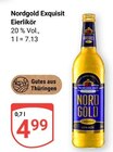 Exquisit Eierlikör Angebote von Nordgold bei GLOBUS Gotha für 4,99 €
