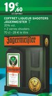 Coffret Liqueur Shooters - Jägermeister à 19,60 € dans le catalogue Intermarché Hyper