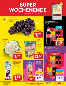 Coca Cola im aktuellen Netto Marken-Discount Prospekt (Wismar) Coca Cola im Netto Marken-Discount Prospekt "Aktuelle Angebote" mit 58 Seiten (Wismar)