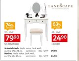 Schminktisch oder Hocker im Angebot bei XXXLutz Möbelhäuser in Kaiserslautern Schminktisch oder Hocker Angebote von Landscape bei XXXLutz Möbelhäuser Kaiserslautern für 79,90 €