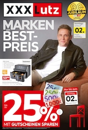 XXXLutz Möbelhäuser Möbel & Einrichtung Prospekt der aktuellen Woche mit 24 Seiten, gültig von 27.10.2025 bis 09.11.2025, in Absberg und Umgebung Aktueller XXXLutz Möbelhäuser Möbel & Einrichtung Prospekt in Absberg und Umgebung, "MARKEN ZUM BESTPREIS" mit 24 Seiten, 27.10.2025 - 09.11.2025