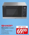 Mikrowelle YC-PS204AE-S Angebote von Sharp bei famila Nordost Norderstedt für 69,99 €