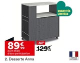 Desserte Anna en promo à 89,99 € chez But Desserte Anna dans le catalogue But