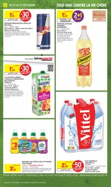 Promos Eau Minérale dans le catalogue "Intermarché" de Intermarché Express Eau Minérale en promo dans le catalogue Intermarché Express à la page 22
