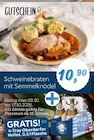 Schweinebraten mit Semmelknödel im Angebot bei XXXLutz in Niederkassel Schweinebraten mit Semmelknödel Angebote bei XXXLutz Niederkassel für 10,90 €