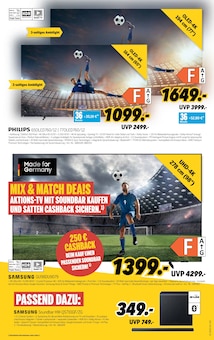 Fernseher im MEDIMAX Prospekt "TEAM STADIONFEELING: JEDES SPIEL GRÖSSER ERLEBEN!" mit 8 Seiten (Magdeburg)