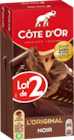 TABLETTE NOIR EXTRA CÔTE D'OR - COTE D OR - Auchan Supermarché à Salon-de-Provence TABLETTE NOIR EXTRA CÔTE D'OR - COTE D OR en promo chez Auchan Supermarché Salon-de-Provence à 7,09 €