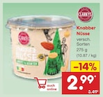 Knabber Nüsse Angebote von Clarkys bei Netto Marken-Discount Hamm für 2,99 €