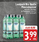 Aktuelle Mineralwasser Angebote bei E center in Dortmund Aktuelles Bio-Quelle Angebot bei E center in Dortmund ab 3,99 €