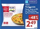 Hähnchen Geschnetzeltes mit Bandnudeln von Frosta im aktuellen ALDI SÜD Prospekt für 2,49 €