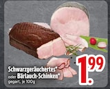 Schwarzgeräuchertes im EDEKA Prospekt Schwarzgeräuchertes von im aktuellen EDEKA Prospekt für 1,99 €