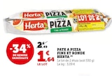 Pate a Pizza Fine et Ronde - Herta en promo chez Super U Orléans à 1,64 €