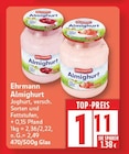 Almighurt von Ehrmann für 1,11 € bei EDEKA im Angebot Almighurt von Ehrmann im aktuellen EDEKA Prospekt