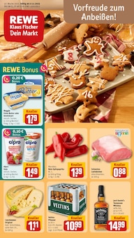 REWE Prospekt der Woche "Dein Markt" Seite 1, 17.11.2025 bis 22.11.2025 für Bous Aktueller REWE Prospekt "Dein Markt" Seite 1 von 27 Seiten für Bous