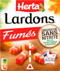 Promo Lardons Fumés Herta à 1,89 € dans le catalogue Auchan Hypermarché à Englos