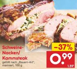 Schweine-Nacken/Kammsteak im Angebot bei Netto Marken-Discount in Görlitz Schweine-Nacken/Kammsteak Angebote bei Netto Marken-Discount Görlitz für 0,99 €