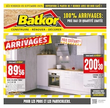 Prix et réduction Meuble Cuisine dans le prospectus Batkor en cours Offre Meuble Cuisine dans le catalogue Batkor du moment à la page 1