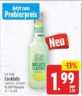 Cocktails von Le Coq für 1,99 € bei E center im Angebot Cocktails von Le Coq im aktuellen E center Prospekt