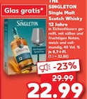 Single Malt Scotch Whisky 12 Jahre von The Singleton im aktuellen Kaufland Prospekt für 22,99 €