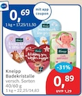 Badekristalle von Kneipp für 0,69 € bei budni im Angebot Badekristalle von Kneipp im aktuellen budni Prospekt