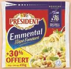 Promo Emmental Pasteurisé à 3,54 € dans le catalogue U Express à Craon