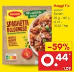 Fix von Maggi im aktuellen Netto Marken-Discount Prospekt für 0,49 €