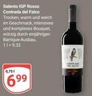 Salento IGP Rosso Contrada del Falco im Angebot bei GLOBUS in Weinheim Salento IGP Rosso Contrada del Falco Angebote bei GLOBUS Weinheim für 6,99 €