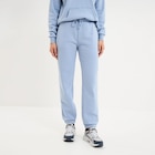Pantalon jogging droit molleton bleu clair femme à 15,99 € dans le catalogue La Halle