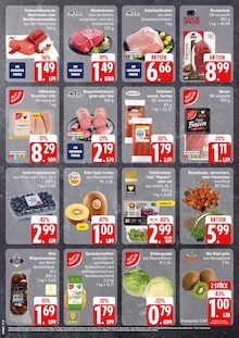 Aktueller EDEKA Frischemarkt Prospekt für Nieblum mit  Seiten