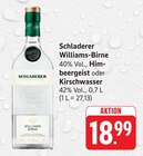 Williams-Birne Angebote von Schladerer bei Trinkgut Frankfurt für 18,99 €