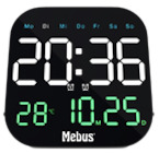 Quarz-Wanduhr von Mebus für 17,99 € bei Kaufland im Angebot Quarz-Wanduhr von Mebus im aktuellen Kaufland Prospekt