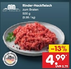 Rinder-Hackfleisch im Angebot bei Netto Marken-Discount in Gütersloh Rinder-Hackfleisch Angebote von GUT PONHOLZ bei Netto Marken-Discount Gütersloh für 4,99 €