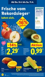 Aktueller Lidl Prospekt mit Gemüse, "LIDL LOHNT SICH", Seite 54