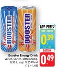 Energy Drink Original Angebote von Booster bei EDEKA Friedrichshafen für 0,39 €