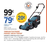 Tondeuse électrique poussée 1600 w - FOXTER - E.Leclerc Tondeuse électrique poussée 1600 w - FOXTER à 79,00 € dans le catalogue E.Leclerc