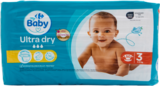 Couches ultra dry - CARREFOUR BABY en promo chez Carrefour Market Saint-Nazaire à 6,49 €