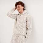 Sweat hoodie à capuche molleton beige clair homme en promo chez La Halle Amiens à 14,99 €