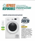 SÈCHE-LINGE - WHIRLPOOL en promo chez Proxi Confort Rillieux-la-Pape à 549,90 €