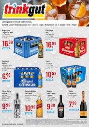 Trinkgut Prospekt für Cham mit 4 Seiten Trinkgut Prospekt für Cham: "Aktuelle Angebote", 4 Seiten, 26.01.2026 - 31.01.2026