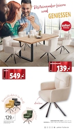 Stuhl im Polstermöbel Fischer Prospekt "Spektakuläre Neueröffnung" auf Seite 29