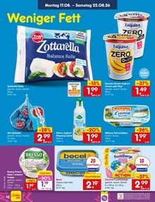 Mozzarella im aktuellen Netto Marken-Discount Prospekt (Duisburg) Mozzarella im Netto Marken-Discount Prospekt "Aktuelle Angebote" mit 65 Seiten (Duisburg)