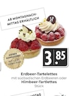 Aktuelle Erdbeeren Angebote bei Hieber in Freiburg (Breisgau) Aktuelles Erdbeer-Tartelettes oder Himbeer-Tartelettes Angebot bei Hieber in Freiburg (Breisgau) ab 3,85 €