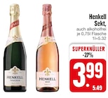 Sekt Angebote von Henkell bei EDEKA Passau für 3,99 €