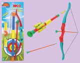 Kit arc et flèches à ventouse en promo à 5,99 € chez Netto Kit arc et flèches à ventouse dans le catalogue Netto