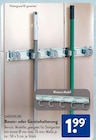 Besen- oder Gerätehalterung Angebote von Gardenline bei ALDI SÜD Dreieich für 1,99 €