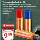 Tintenfeinschreiber Point 88 Angebot in Mettenheim Tintenfeinschreiber Point 88 im aktuellen Prospekt bei GLOBUS in Mettenheim